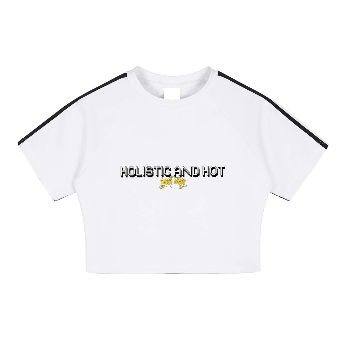 Holistic & Hot Taped Cooling Performance Crop Top